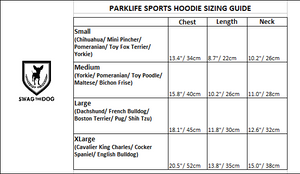 Parklife Sports Hoodie - Black and White